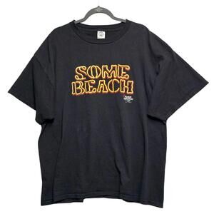 Blake Shelton Barn Grill‎ Some Beach Black T Shirt Mens 2XL